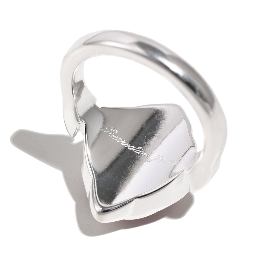 Eliana's Pink Ring In Silver