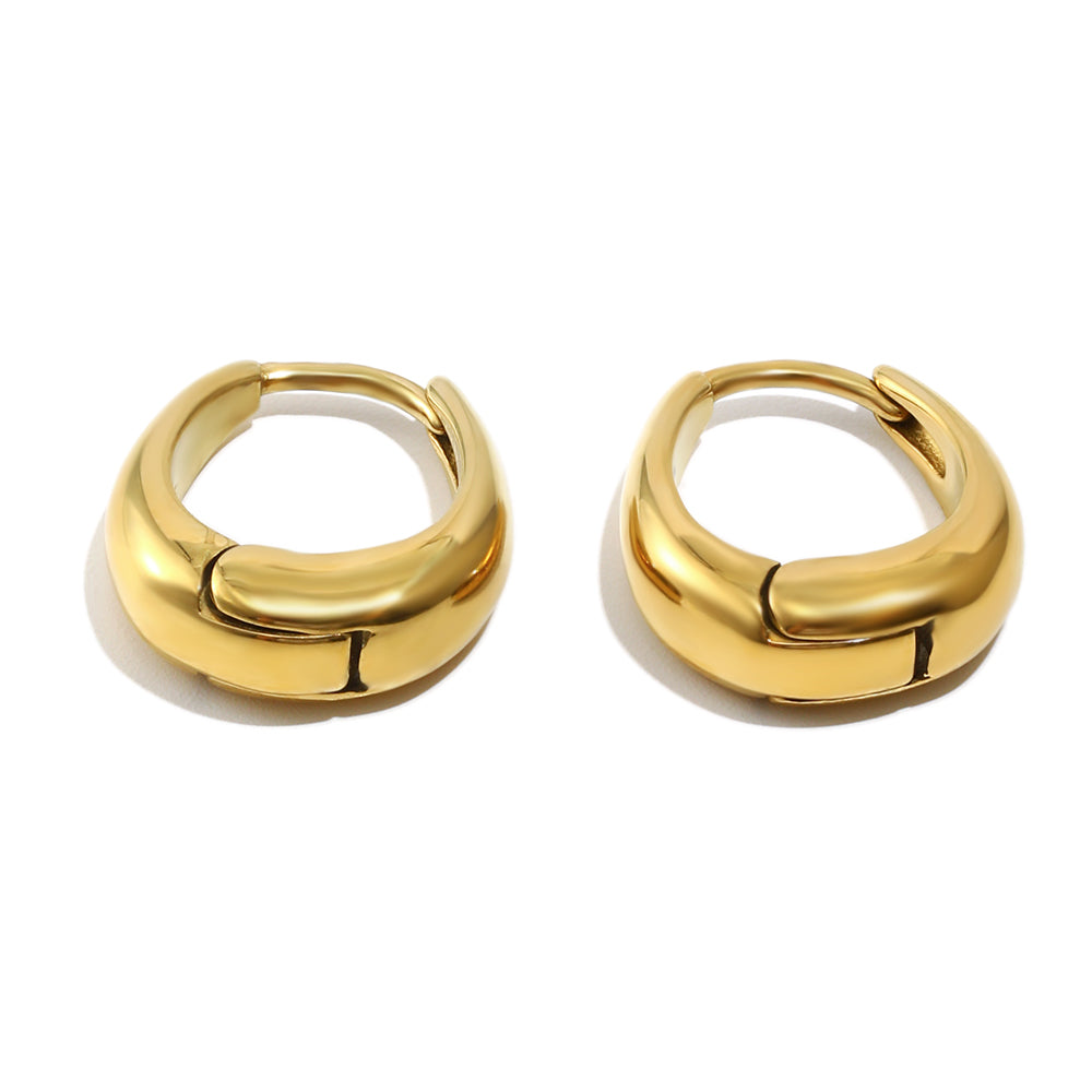 Mimi's Gold Hoops