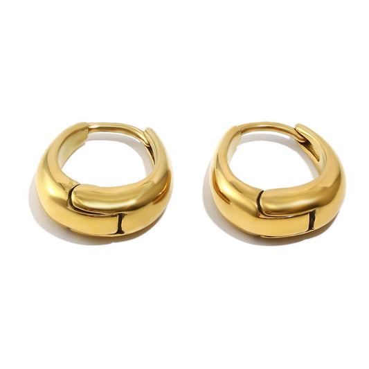 Mimi's Gold Hoops