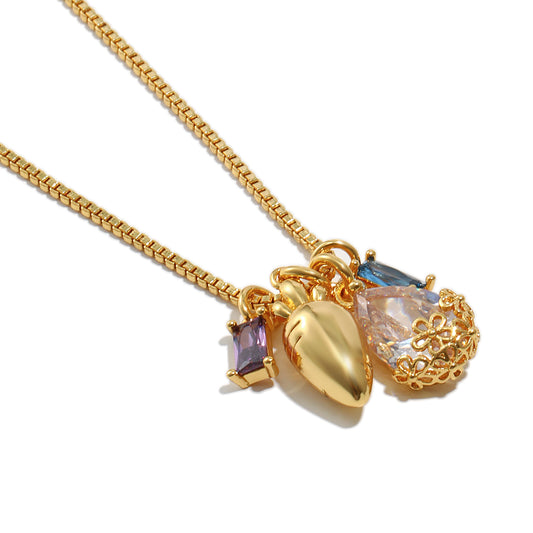 Sofia's charm necklace