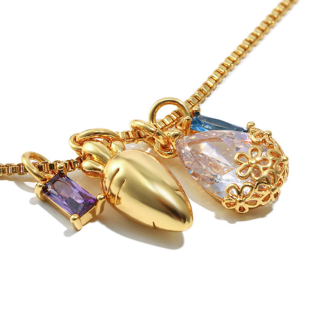 Sofia's charm necklace