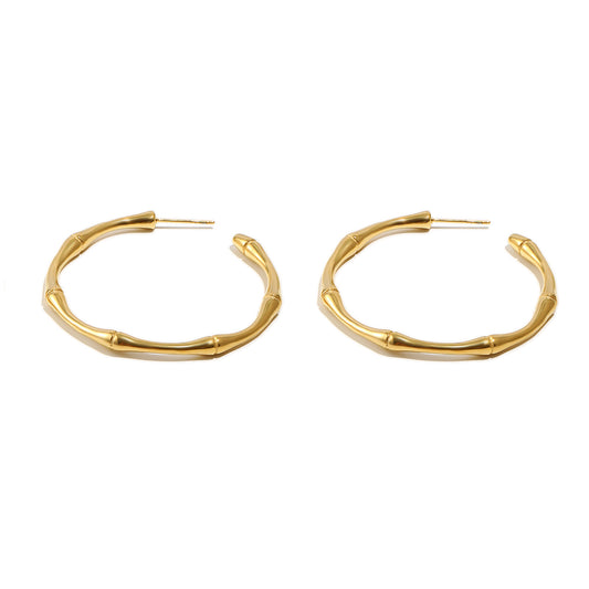 Clementine's Gold Hoops