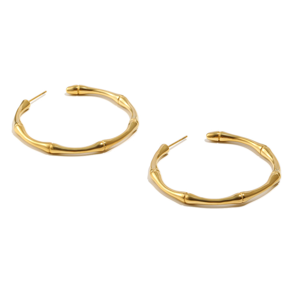 Clementine's Gold Hoops