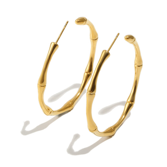 Clementine's Gold Hoops