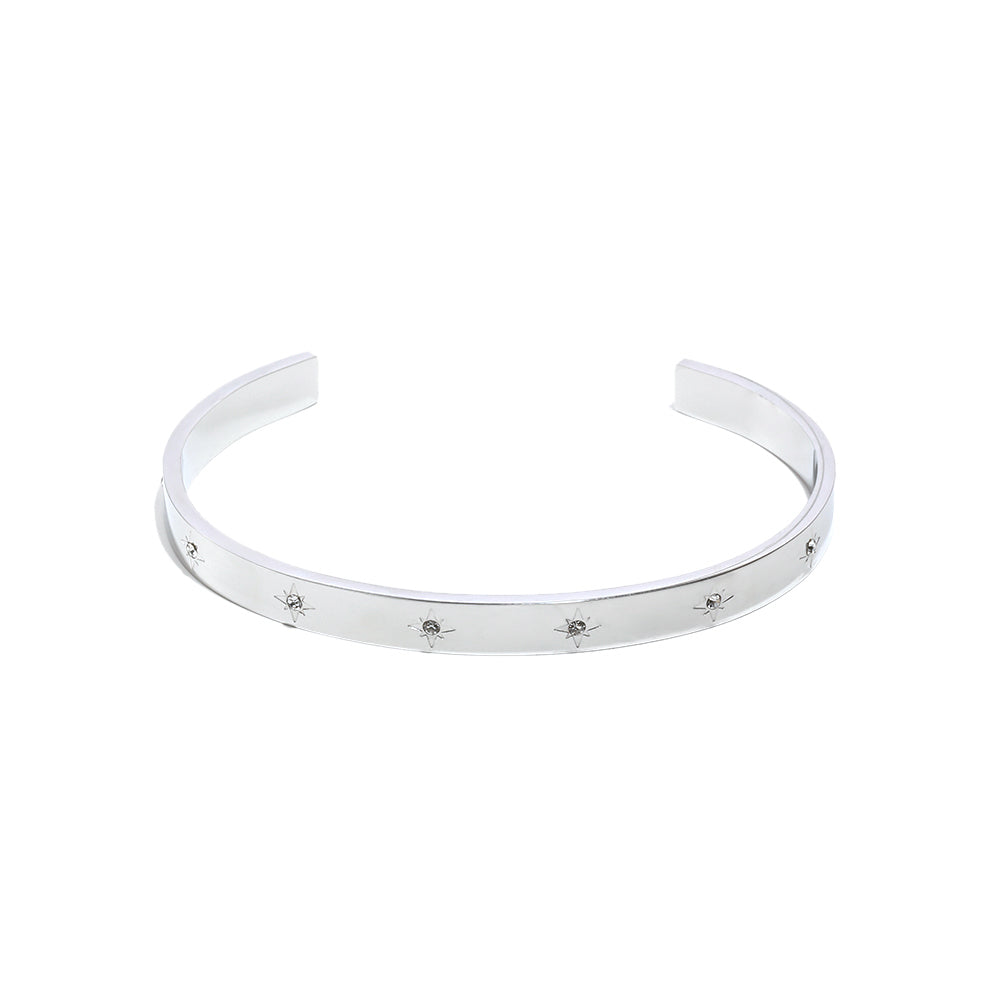 Ella's Star Bangle In Silver