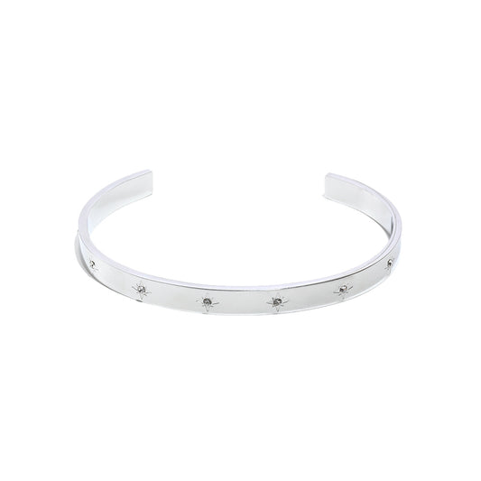 Ella's Star Bangle In Silver