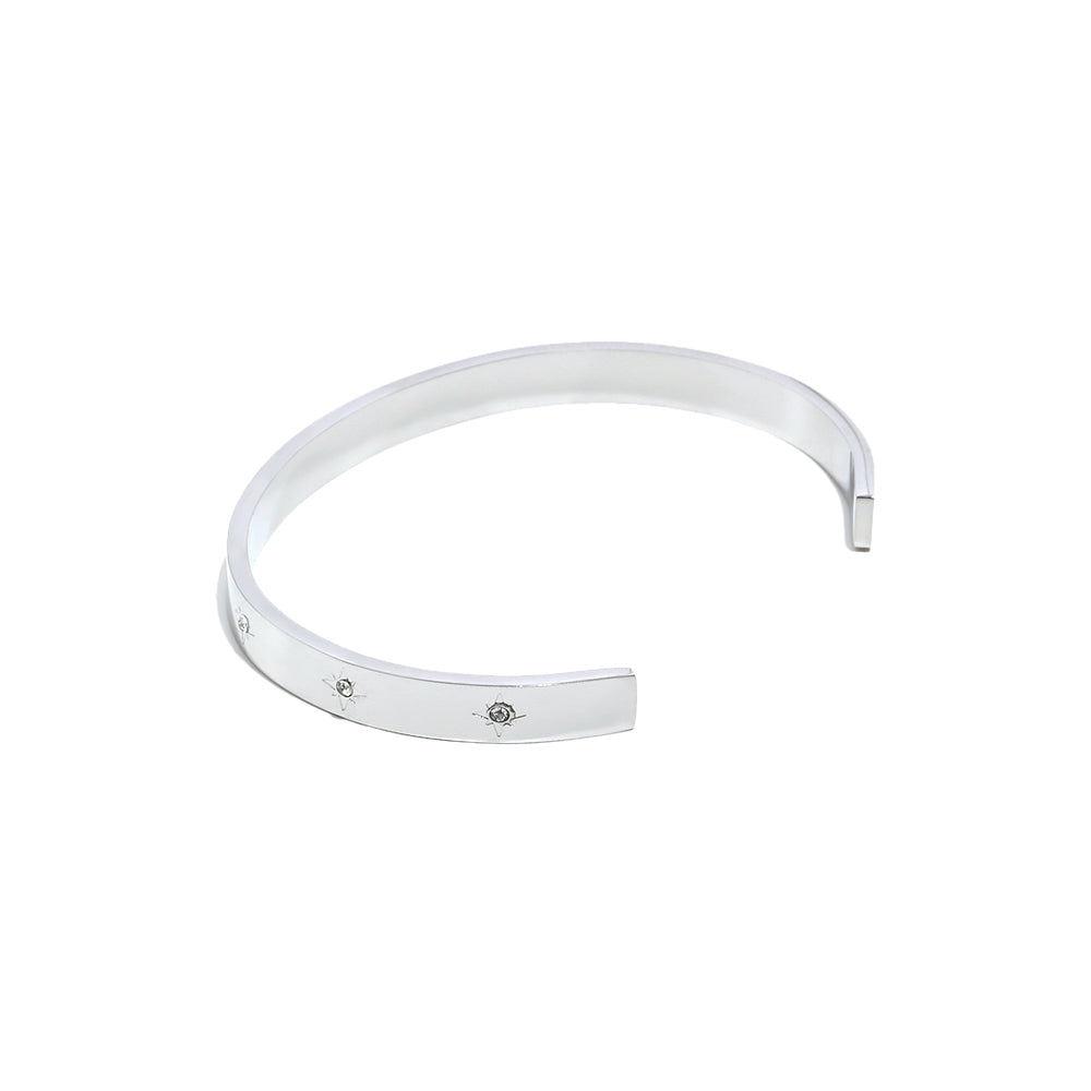 Ella's Star Bangle In Silver