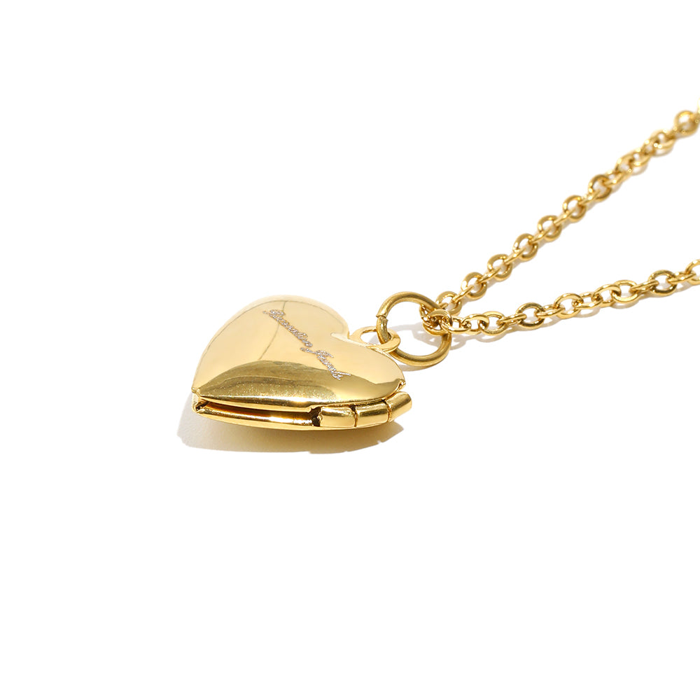 Tiana's Turquoise Heart Locket
