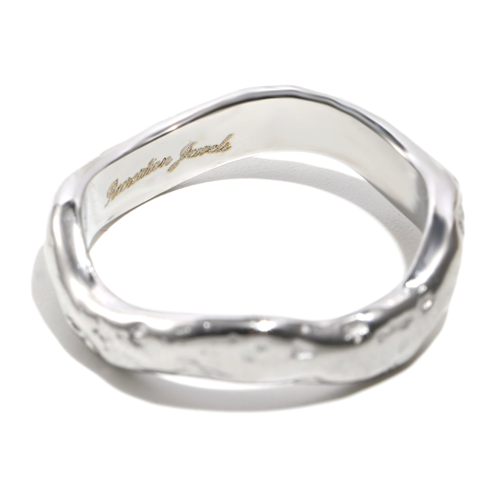 Sandra's Wave Ring In Silver