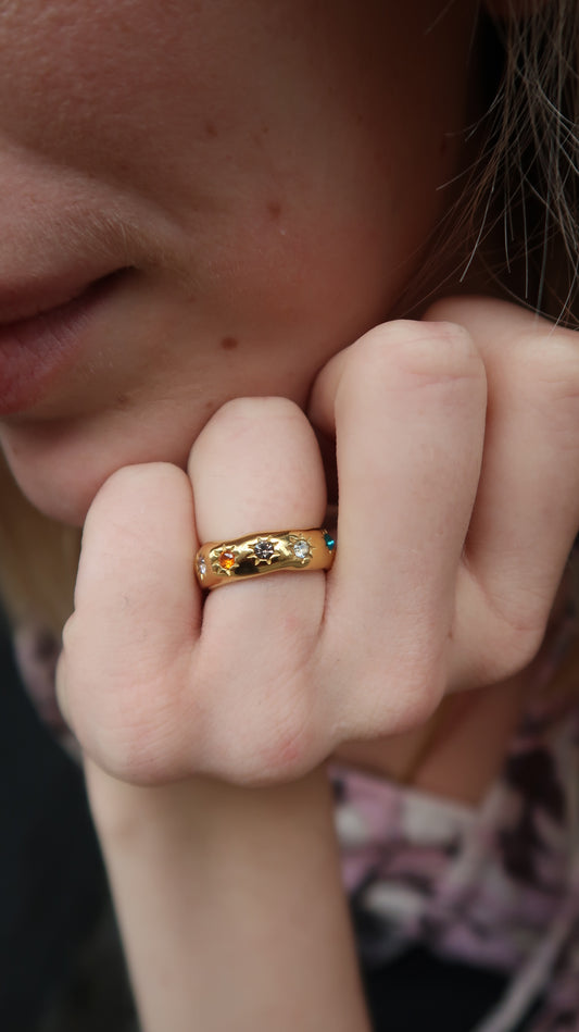 Sylvia's Sunburst Ring