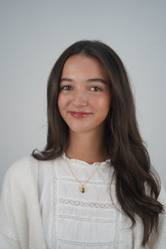 Tiana's Bright Red Heart Locket