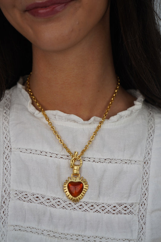 Cora's Heart Necklace