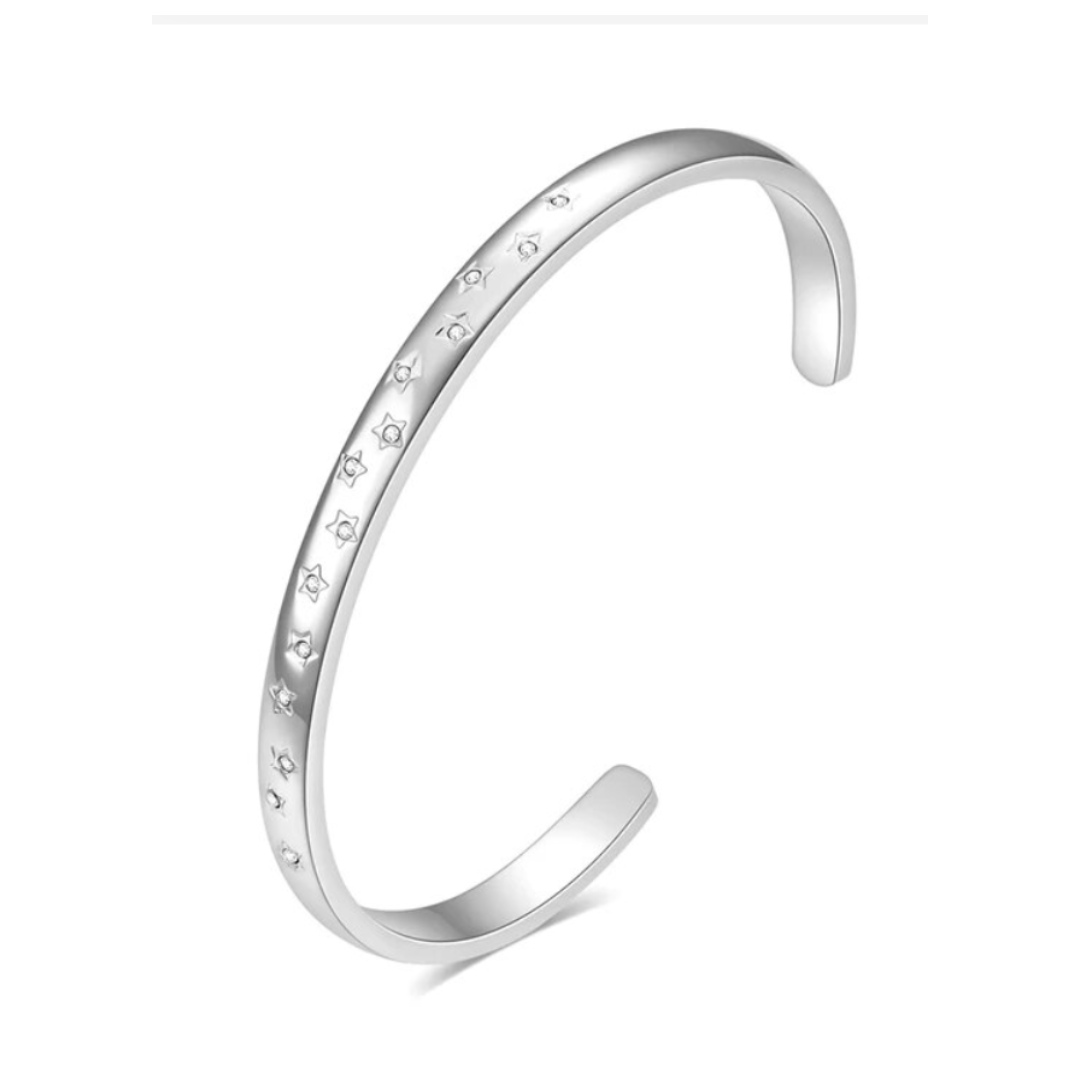 Eloise's Star Bangle in silver