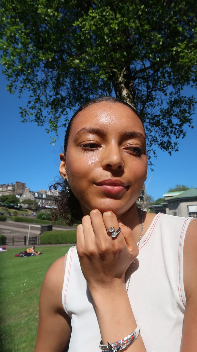 Evelyn’s gemstone ring