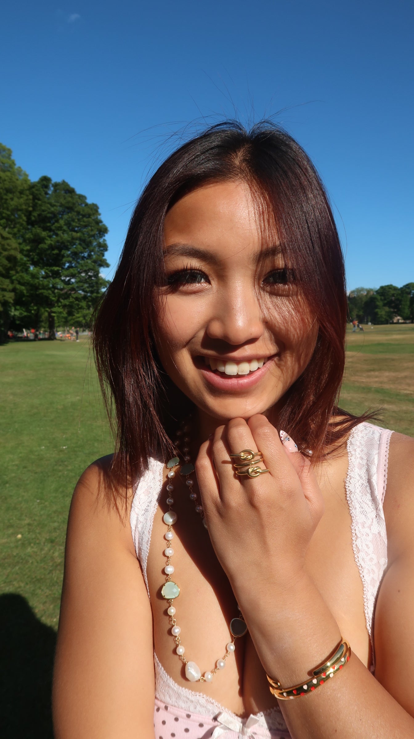 Melissa's twist ring gold