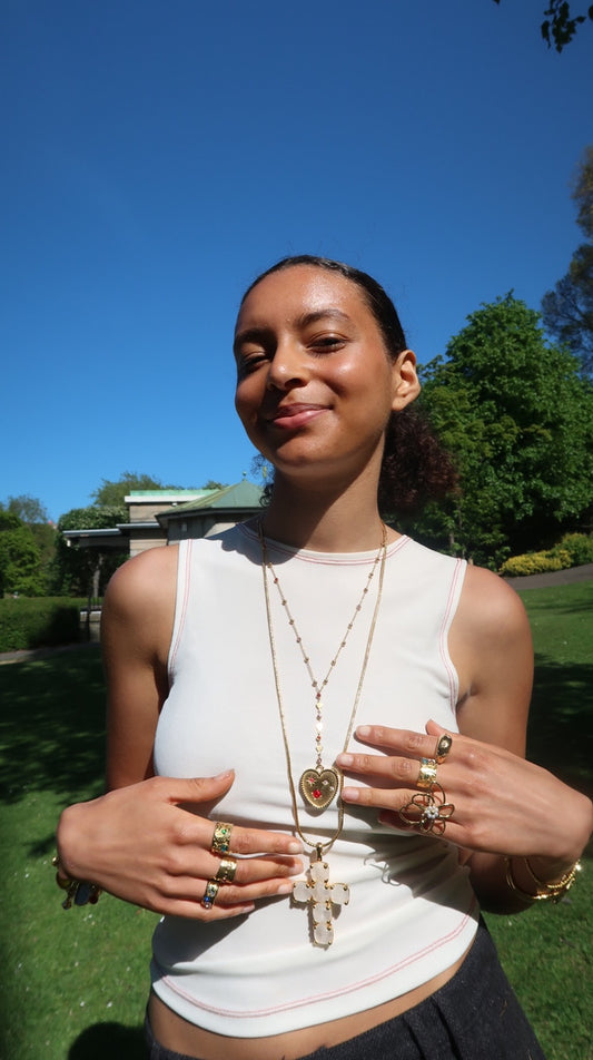 Amara's Cross Necklace