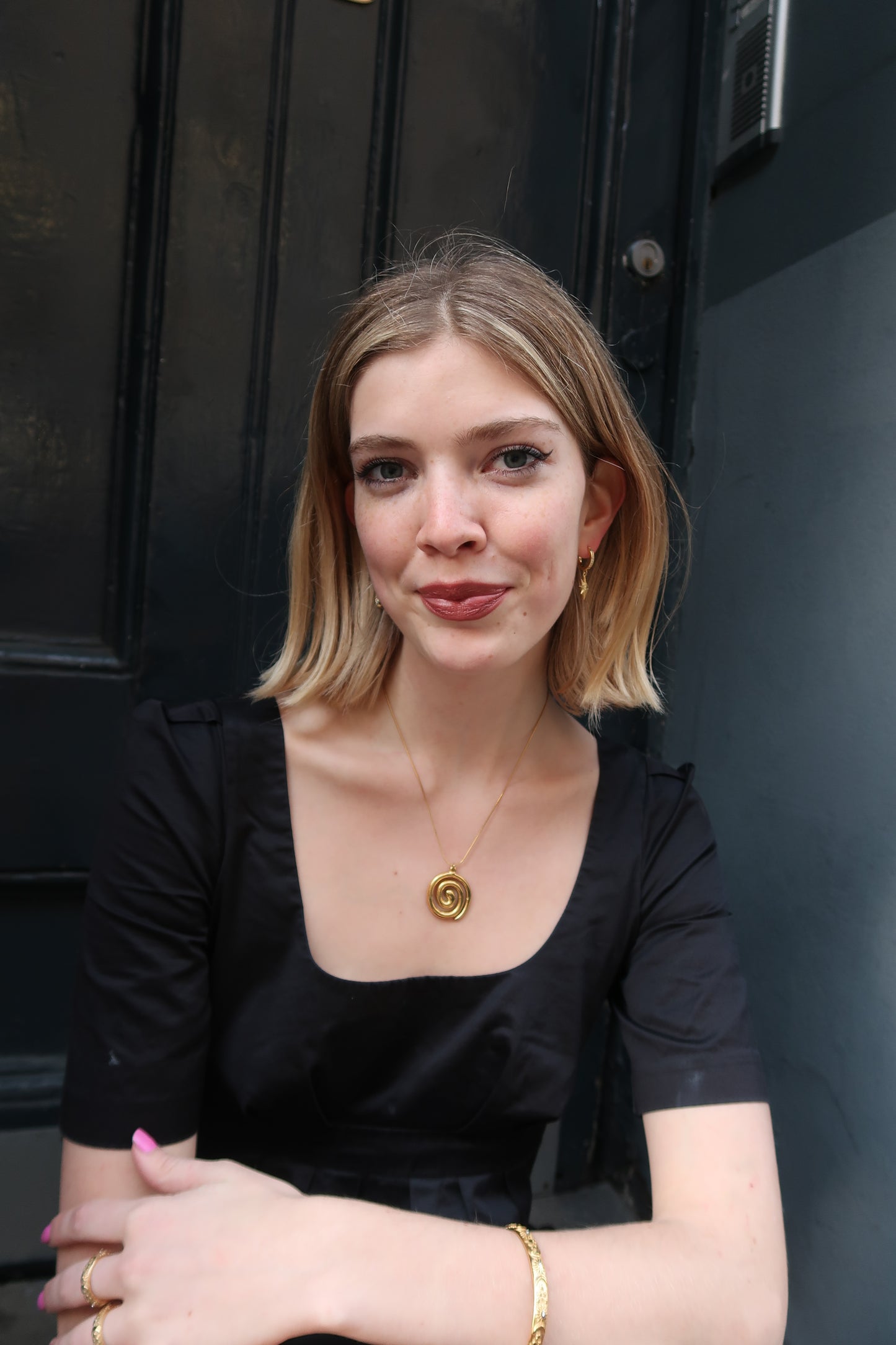 Tilly’s swirl necklace