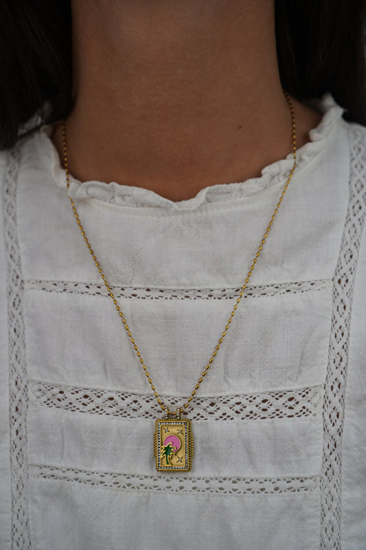 Lydia's Palm Tree Pendant