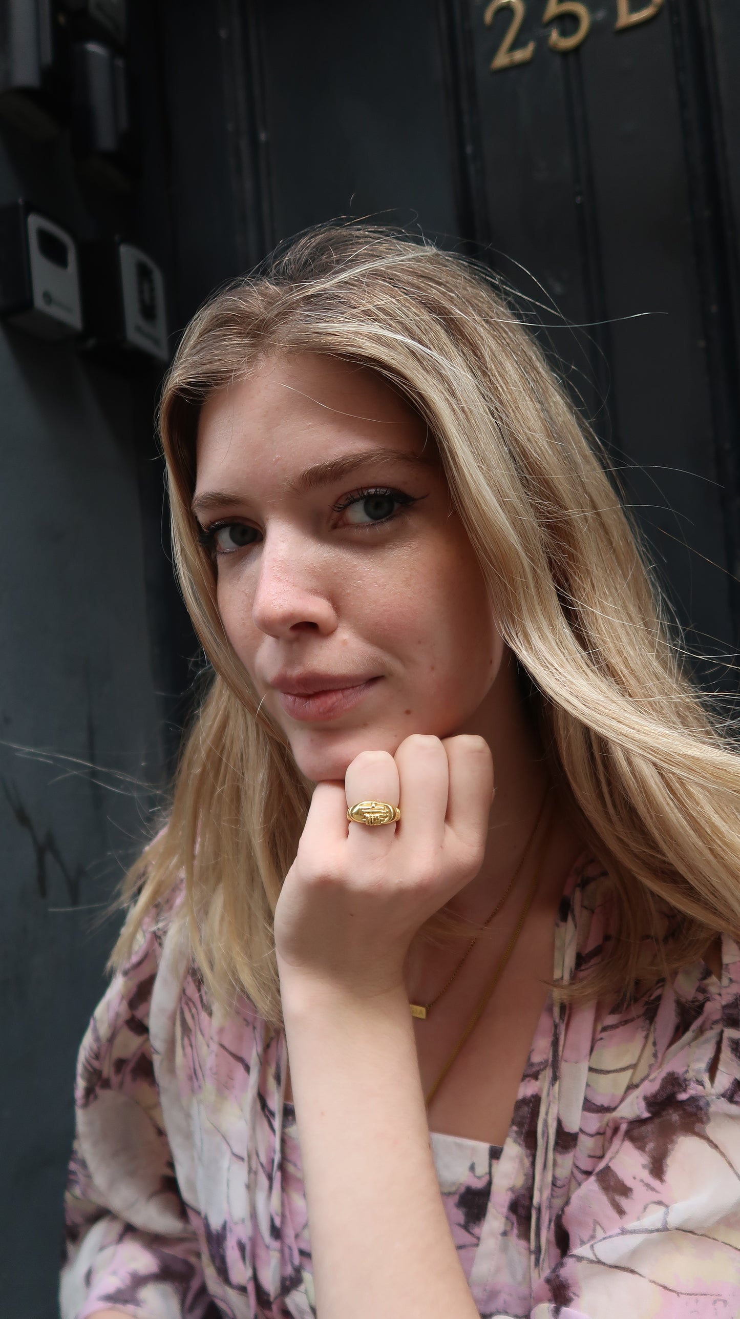 Honor's Ring Stack in Gold