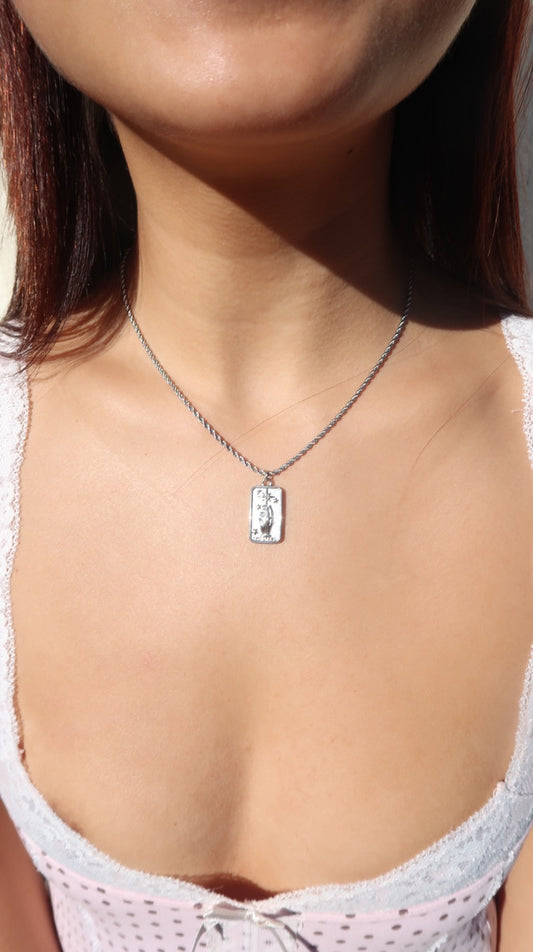 Sanah's Star Necklace In Silver
