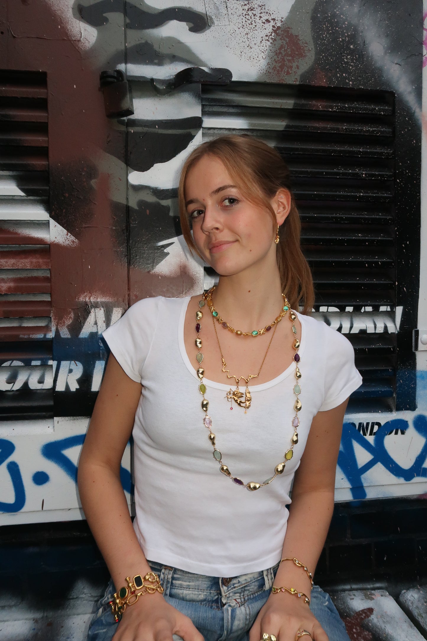 The Friendship Necklace in gold