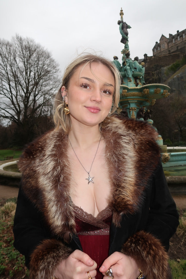 Pim's Starfish Silver Necklace