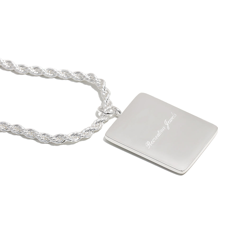 Vesper’s Ace of Spades Necklace in Silver