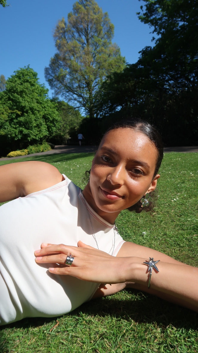 Ophelia’s ring in silver