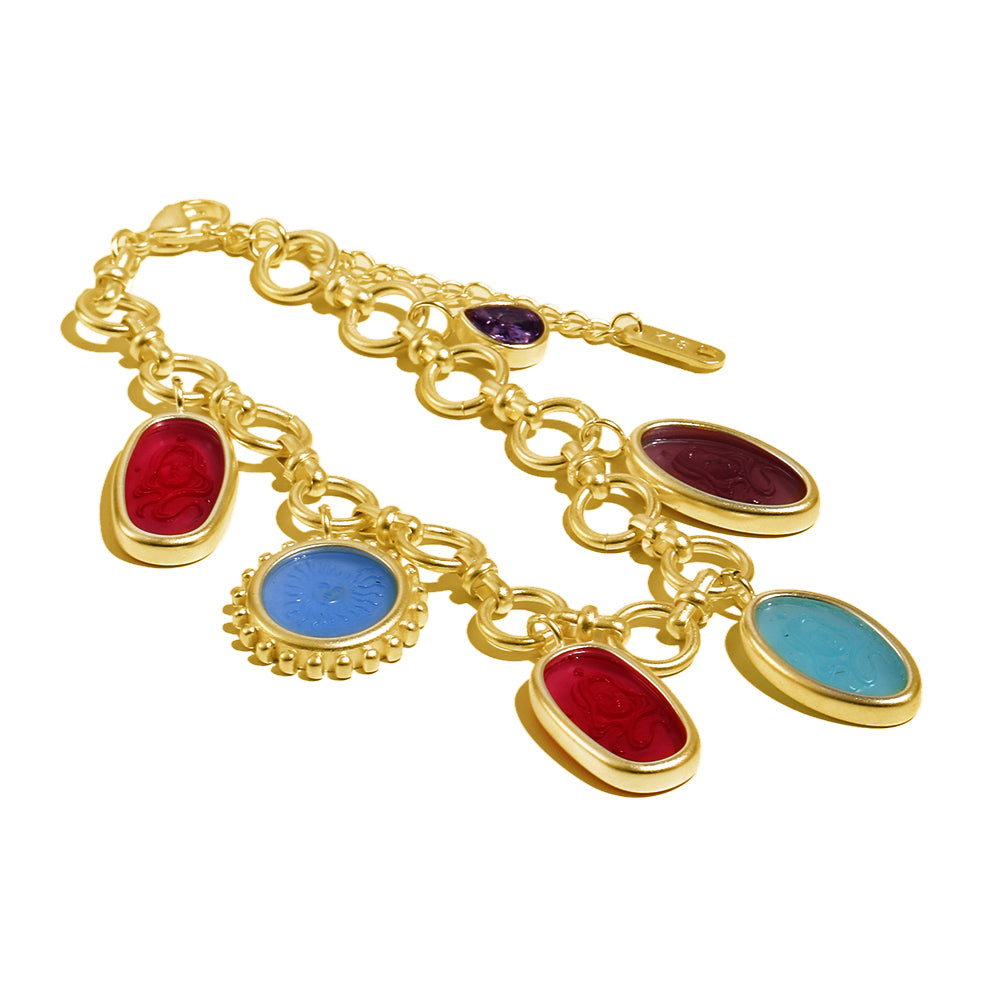 Etta’s Charm Bracelet in Gold