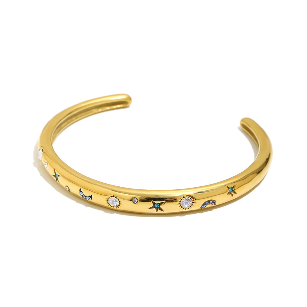 Marielle’s Moonshine Bangle in Gold