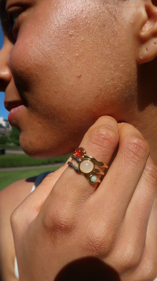 Gaia's Gemstone Ring