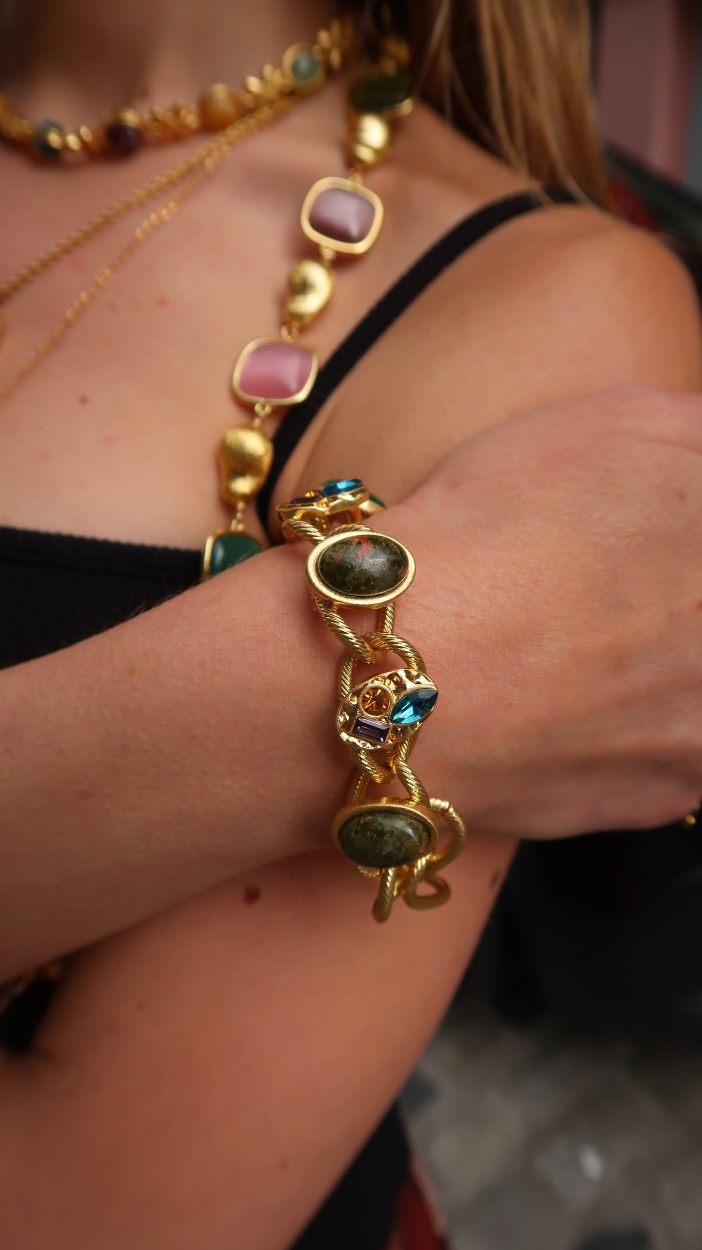 Rosie’s gold bracelet