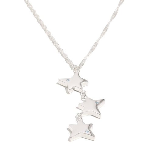 Cici’s Star Necklace in Silver