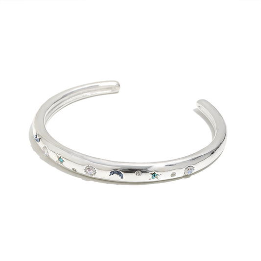 Marielle’s Moonshine Bangle in Silver