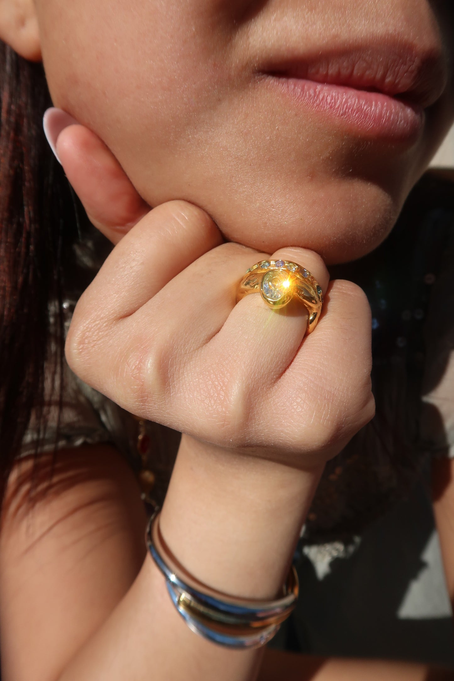 Paloma ring in gold