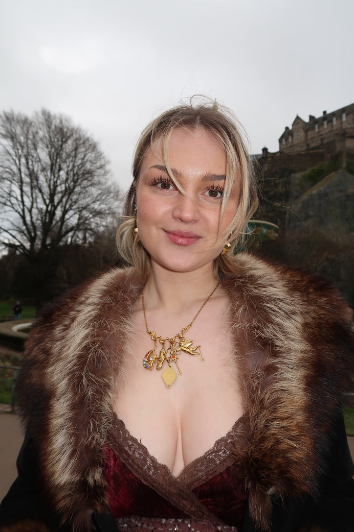 The Friendship Necklace in gold
