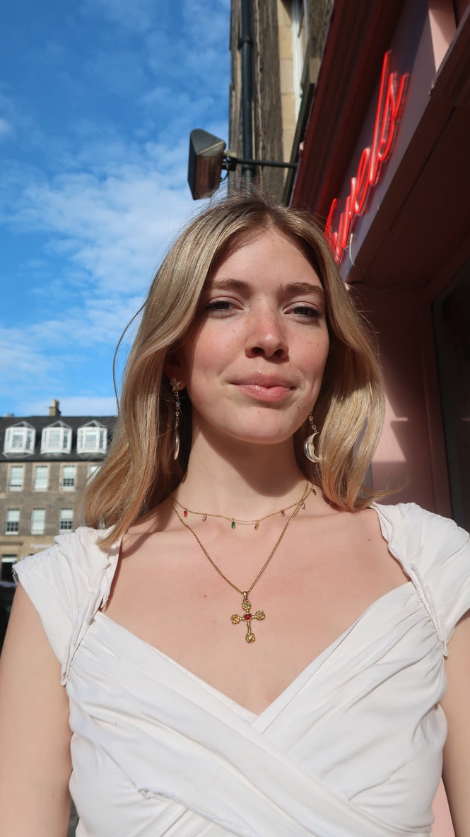 Rosie's Cross Necklace