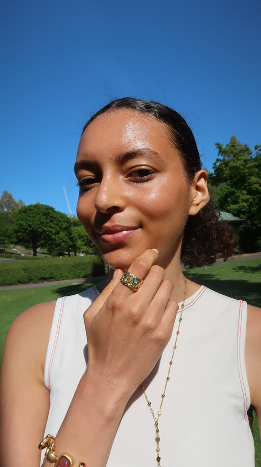 Cressida's Gold Celestial Ring
