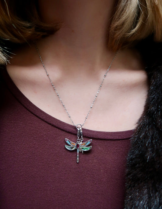Dhalia’s dragonfly necklace