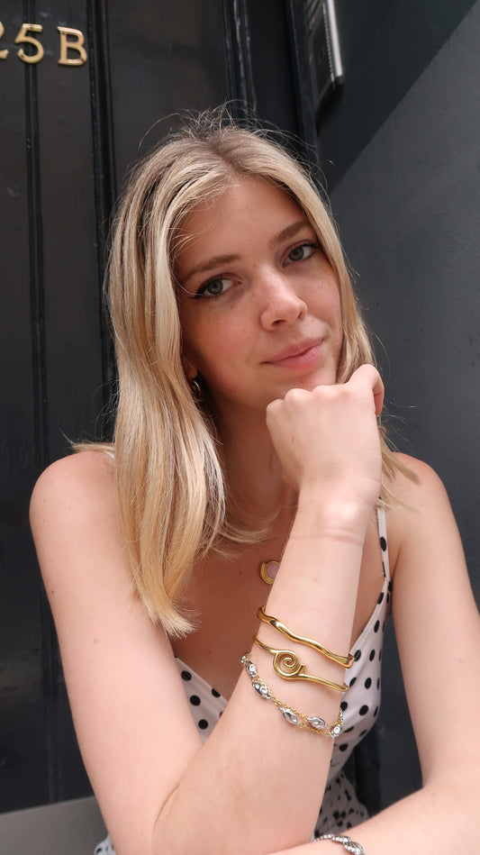 Amelia's Gold Bangle