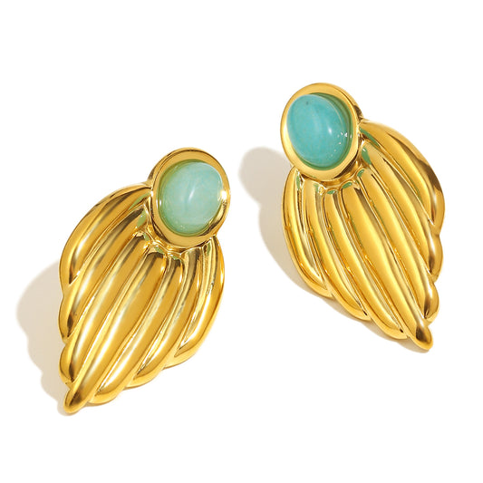 Anastasia's Sea Blue Earrings