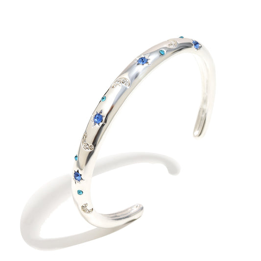 Naomie's Moonshine Bangle In Silver