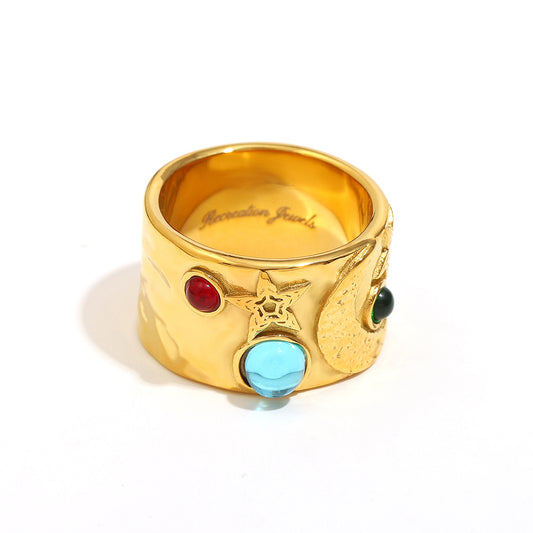 Cressida's Gold Celestial Ring