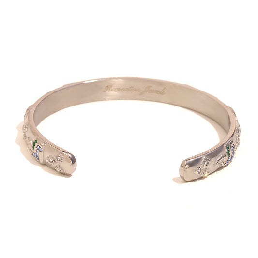 Francesca's Fortuna Bangle in Silver