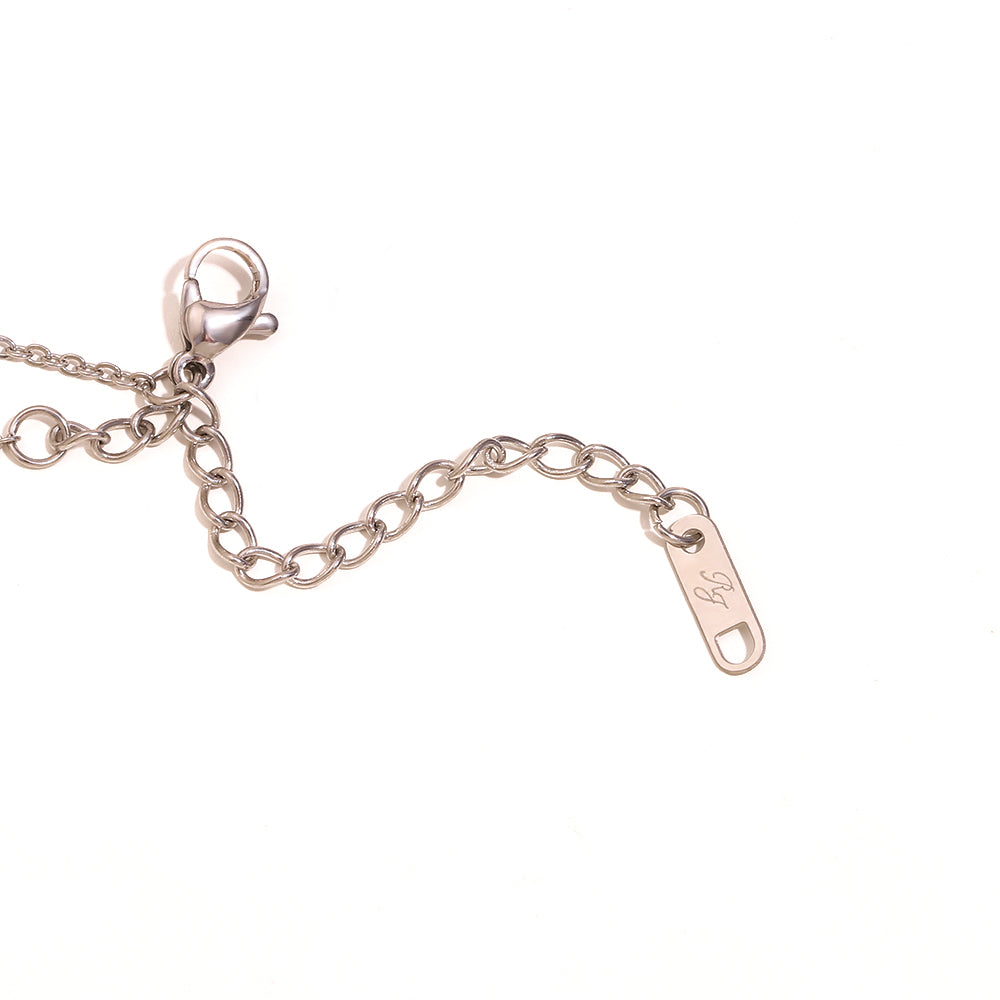 Allegra's Lucky Charm Necklace in Silver