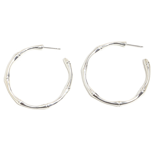Clementine's Silver Hoops