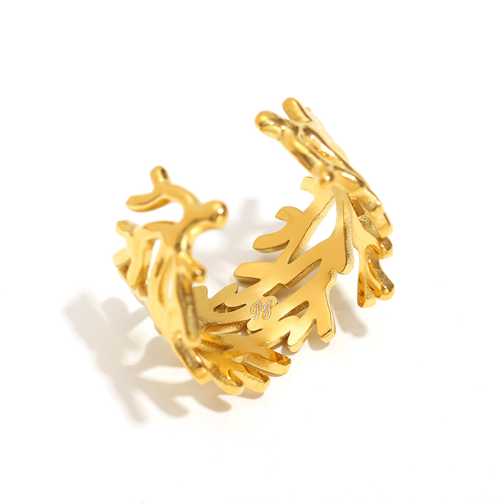 Anaise's Coral Ring