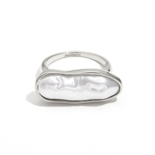 Fifi's Pearl Ring in Silver