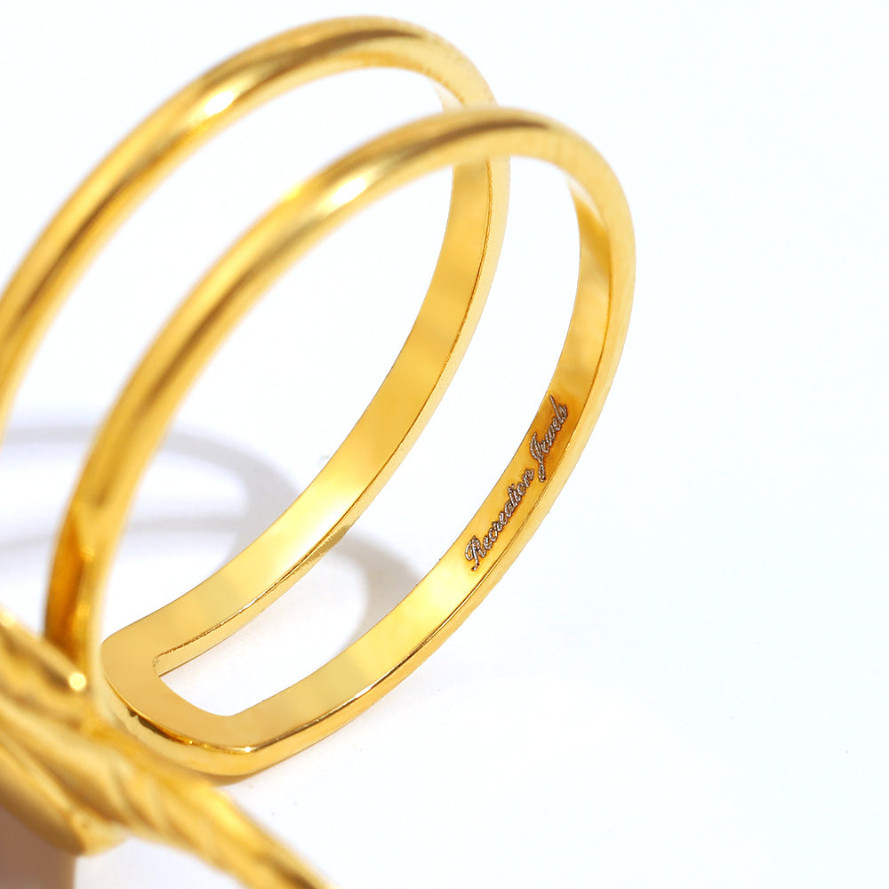 Isla's Pink Seahorse Ring