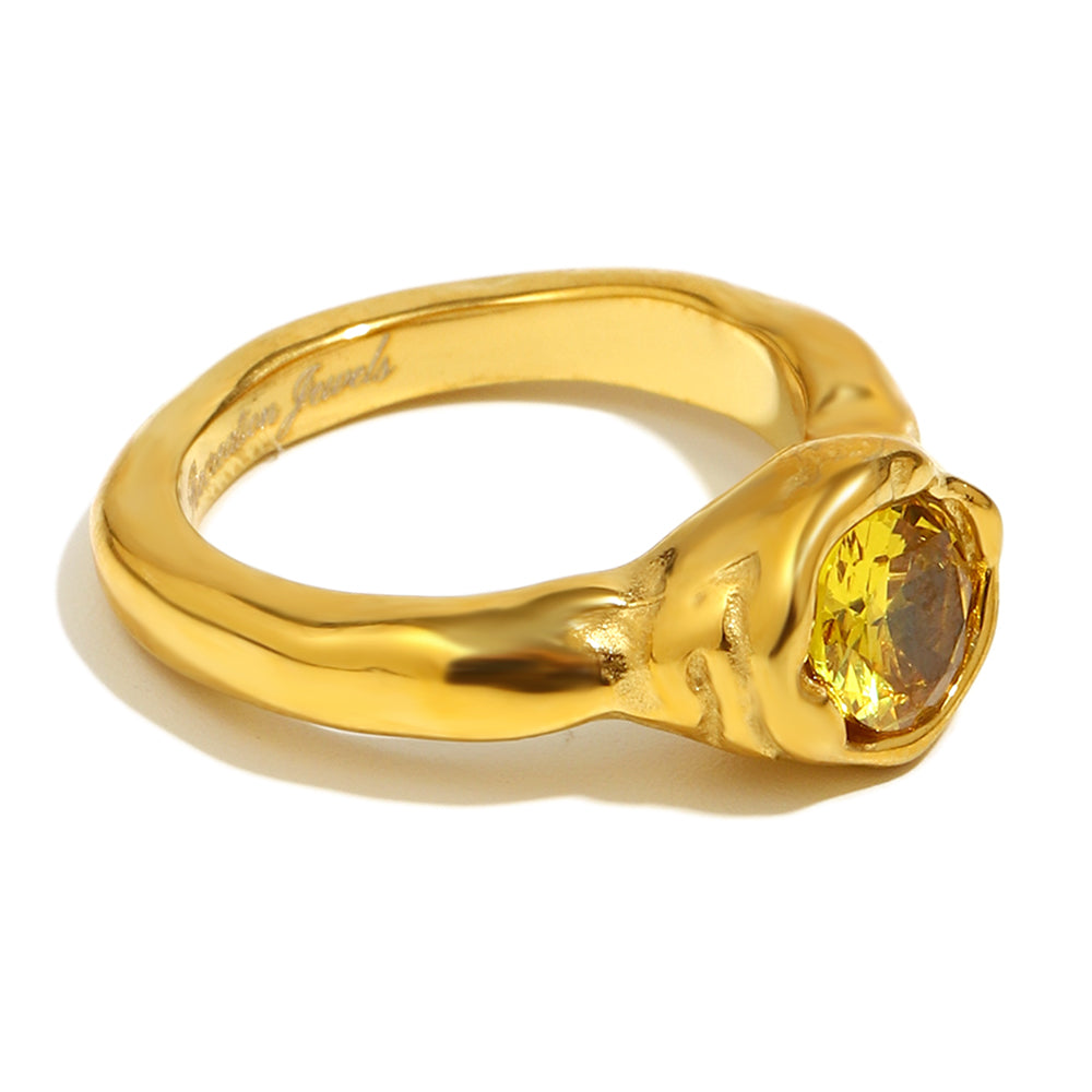 Antonia's Amber Ring